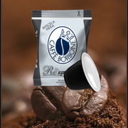 Capsule Borbone Compatibili con macchine ad uso domestico Nespresso®* Miscela NERA - Confezione 50 capsule